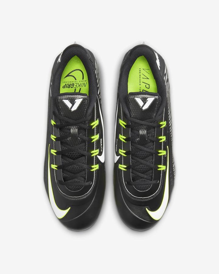 Botas de Futbol Nike Vapor Edge 360 VC Hombre Negras Blancas | HWPRG-9802