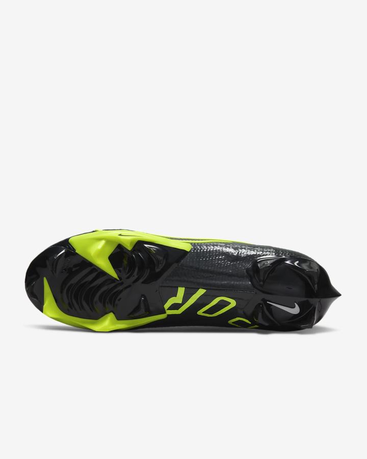 Botas de Futbol Nike Vapor Edge Elite 360 Flyknit Hombre Negras Blancas Gris Oscuro | DYNEP-4029