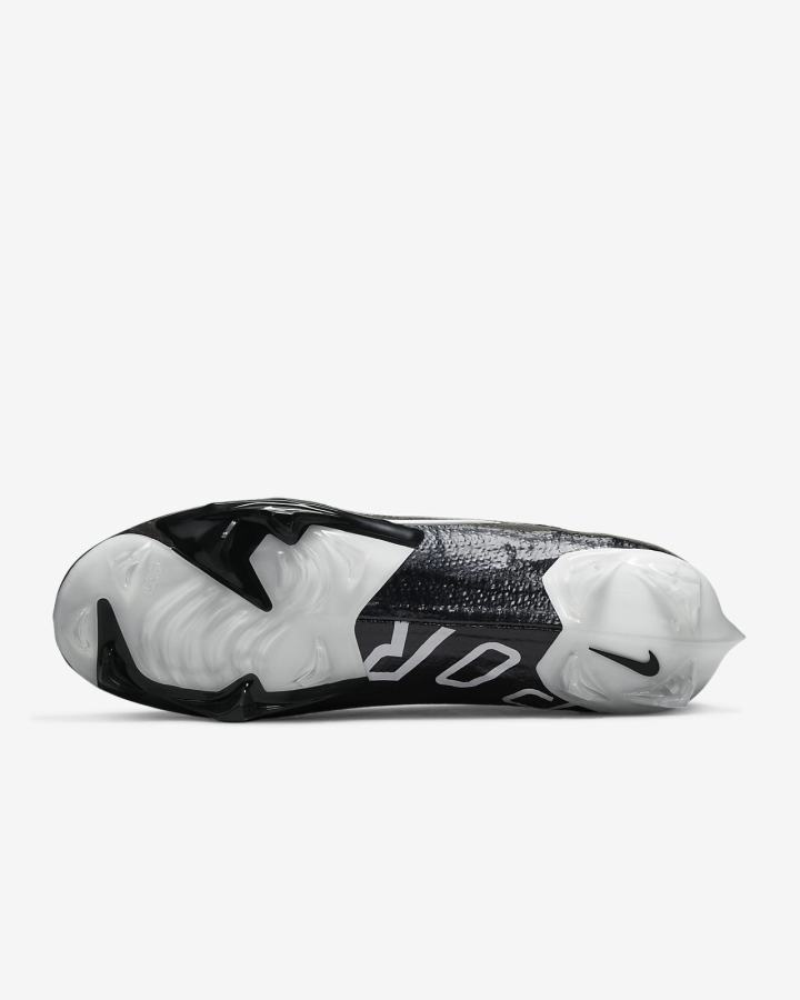 Botas de Futbol Nike Vapor Edge Elite 360 Flyknit Hombre Negras Gris Oscuro Blancas | WGEZQ-7351