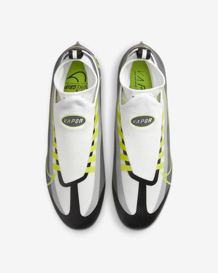 Botas de Futbol Nike Vapor Edge Pro 360 Hombre Negras Blancas Gris | GNMJW-8145