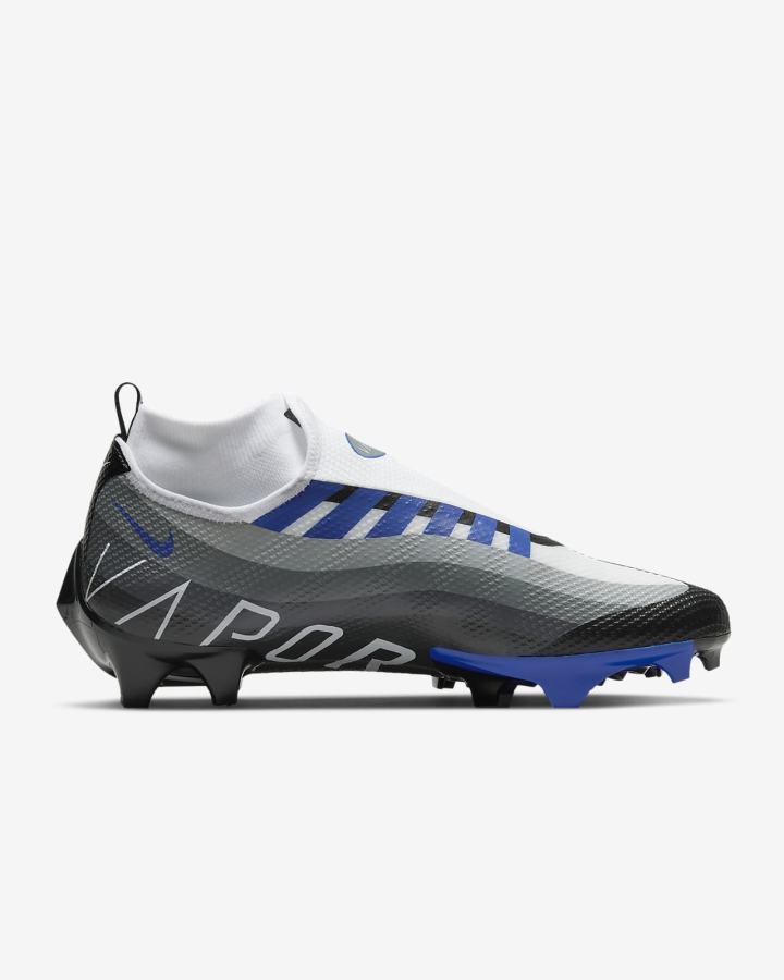 Botas de Futbol Nike Vapor Edge Pro 360 Hombre Negras Blancas Gris Azul Real | NEOAL-9347