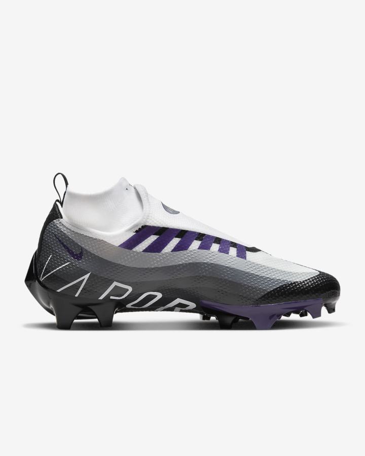 Botas de Futbol Nike Vapor Edge Pro 360 (Team) Hombre Negras Blancas Gris Moradas | WMNYH-7162