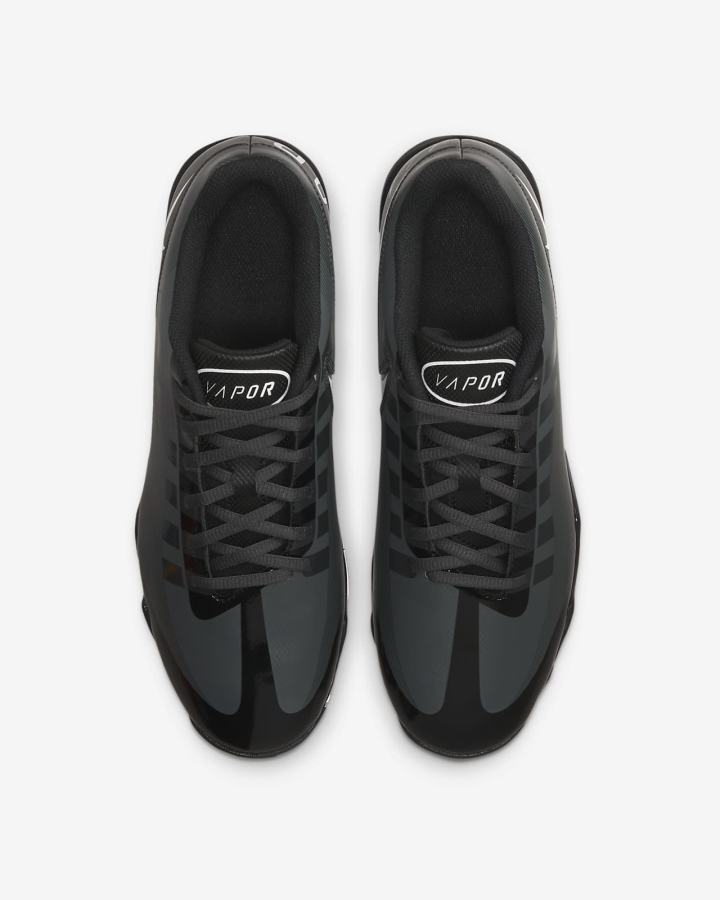 Botas de Futbol Nike Vapor Edge Shark Hombre Negras Gris Oscuro Blancas | DYZTL-5913