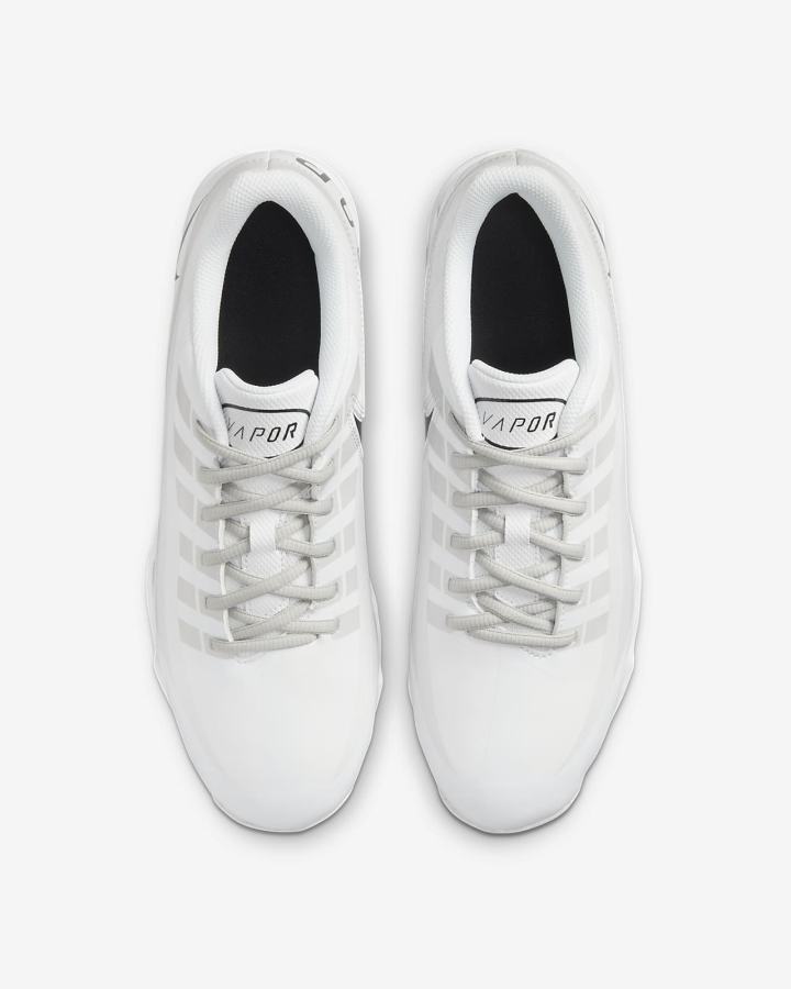 Botas de Futbol Nike Vapor Edge Shark Hombre Blancas Gris Claro Negras | JNEKX-1276
