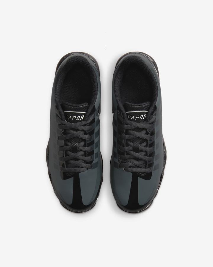 Botas de Futbol Nike Vapor Edge Shark Kids Niño Negras Gris Oscuro Blancas | AICYM-8216