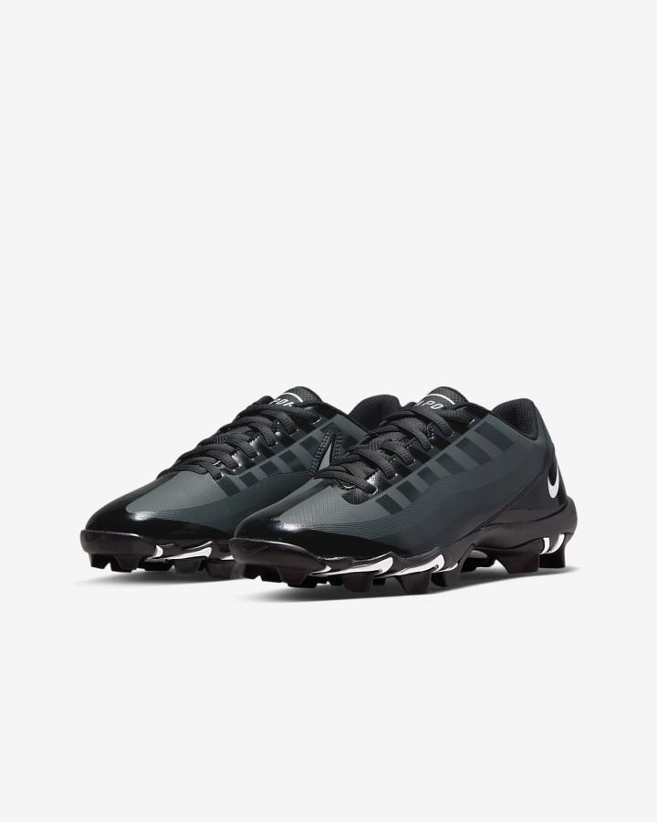 Botas de Futbol Nike Vapor Edge Shark Kids Niño Negras Gris Oscuro Blancas | AICYM-8216