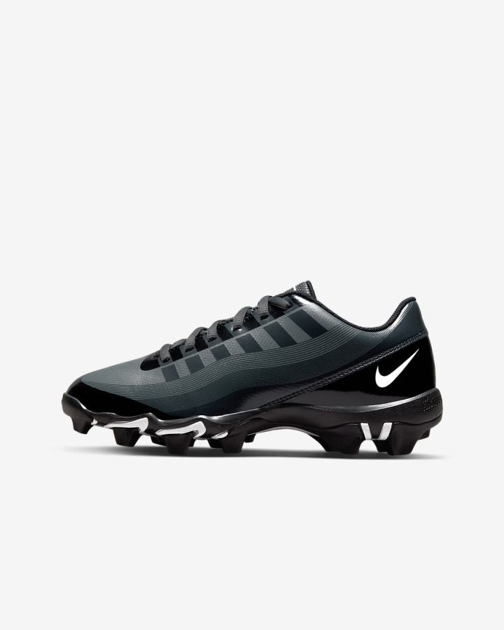 Botas de Futbol Nike Vapor Edge Shark Kids Niño Negras Gris Oscuro Blancas | AICYM-8216