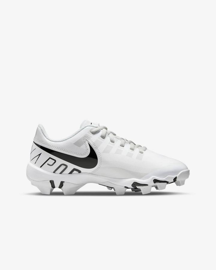 Botas de Futbol Nike Vapor Edge Shark Kids Niño Blancas Gris Negras | DNREM-2061