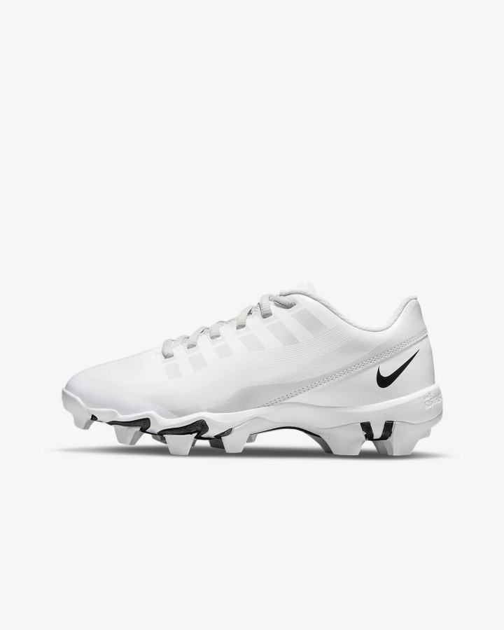 Botas de Futbol Nike Vapor Edge Shark Kids Niño Blancas Gris Negras | DNREM-2061