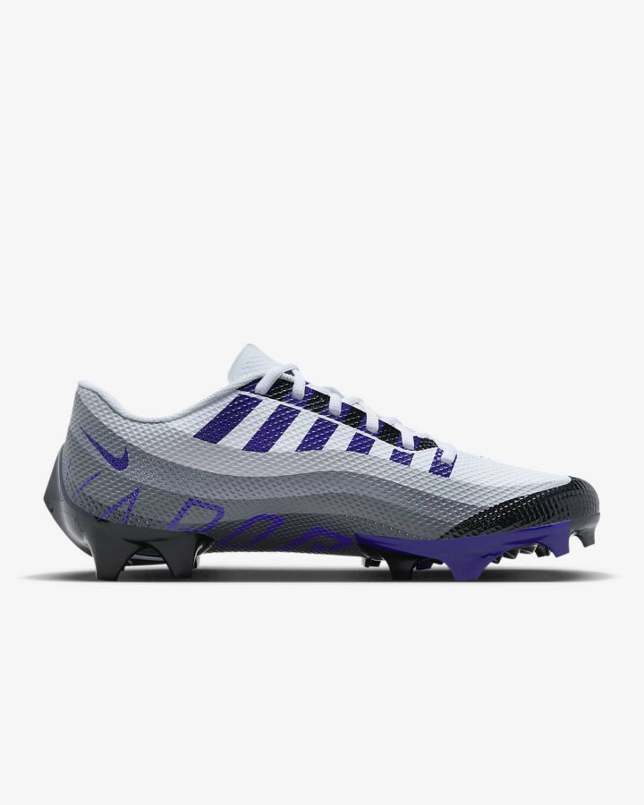 Botas de Futbol Nike Vapor Edge Speed 360 (Team) Hombre Negras Blancas Gris Moradas | OPXHQ-2095
