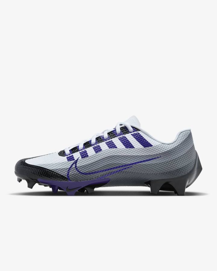 Botas de Futbol Nike Vapor Edge Speed 360 (Team) Hombre Negras Blancas Gris Moradas | OPXHQ-2095