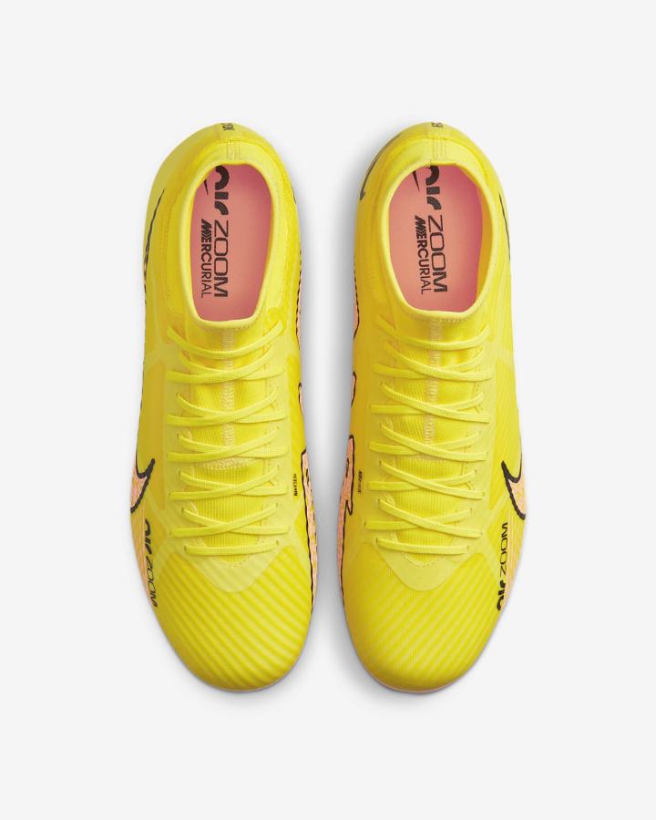 Botas de Futbol Nike Zoom Mercurial Superfly 9 Academy MG Multi-Ground Hombre Amarillo | EWTVR-6453
