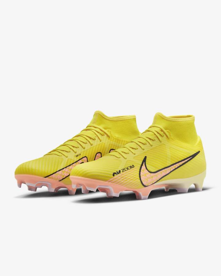 Botas de Futbol Nike Zoom Mercurial Superfly 9 Academy MG Multi-Ground Hombre Amarillo | EWTVR-6453