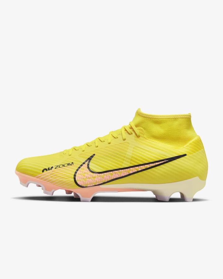 Botas de Futbol Nike Zoom Mercurial Superfly 9 Academy MG Multi-Ground Mujer Amarillo | MBHSR-8916