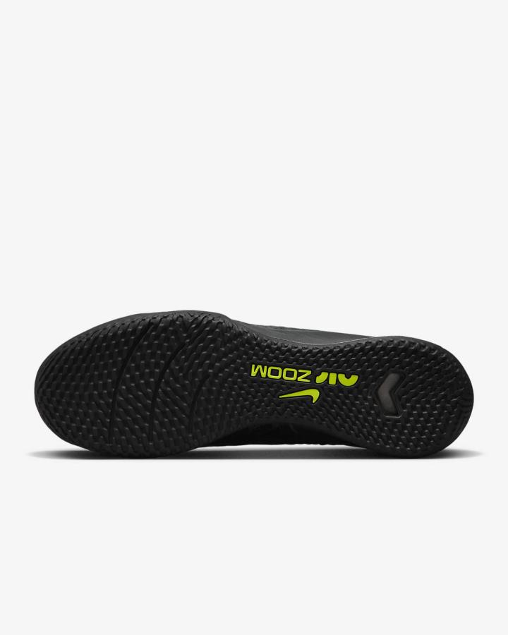 Botas de Futbol Nike Zoom Mercurial Superfly 9 Academy IC Indoor/Court Mujer Negras Blancas Gris Oscuro | YWKEH-8309
