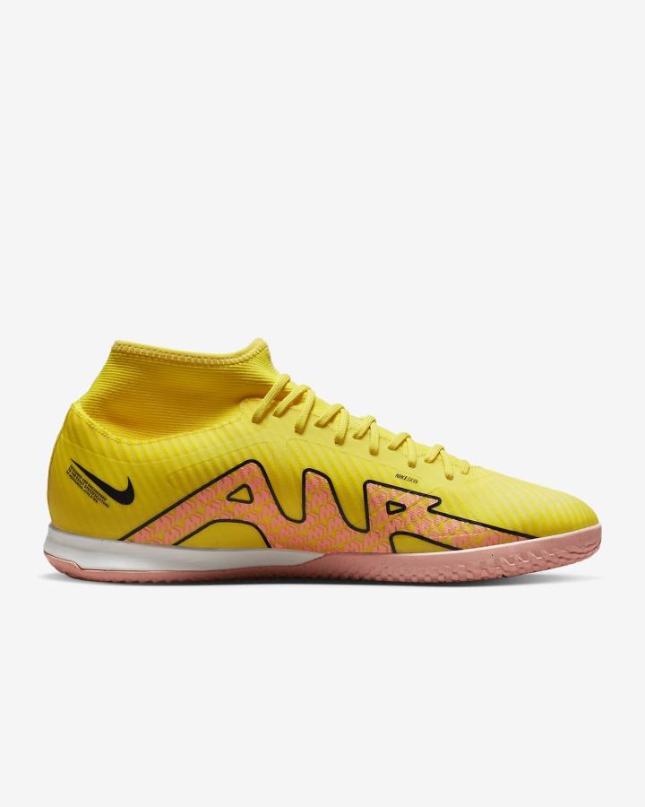 Botas de Futbol Nike Zoom Mercurial Superfly 9 Academy IC Indoor/Court Hombre Amarillo | ZSOPK-2378