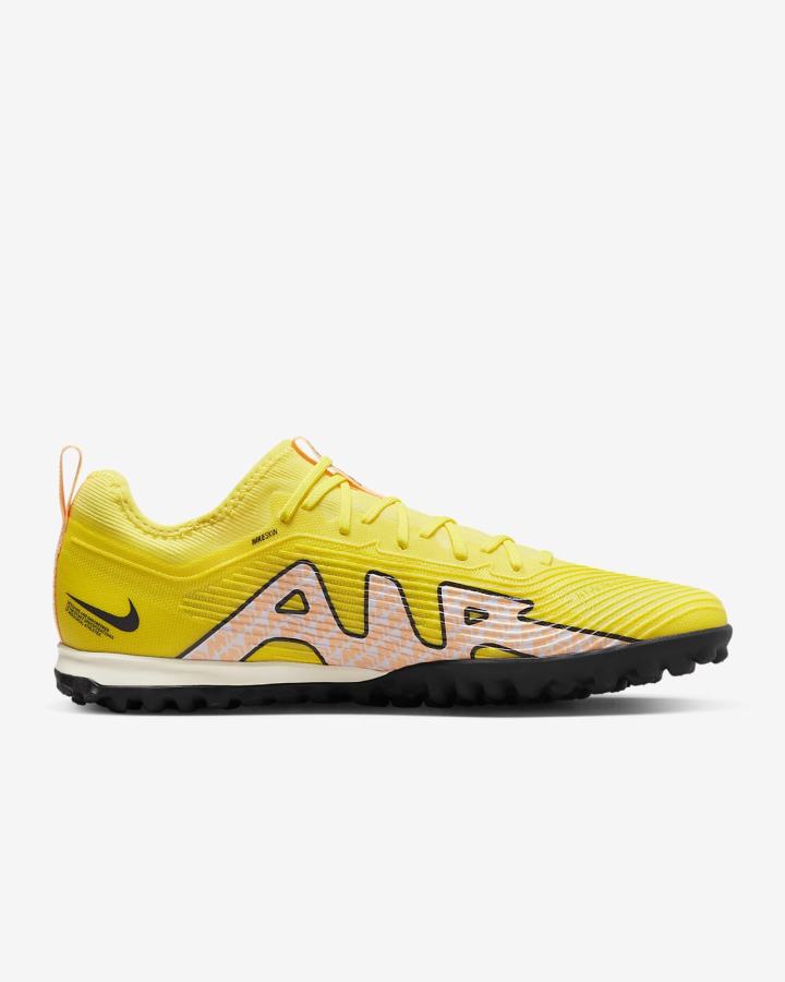 Botas de Futbol Nike Zoom Mercurial Vapor 15 Pro TF Turf Hombre Amarillo | CSRFN-2718