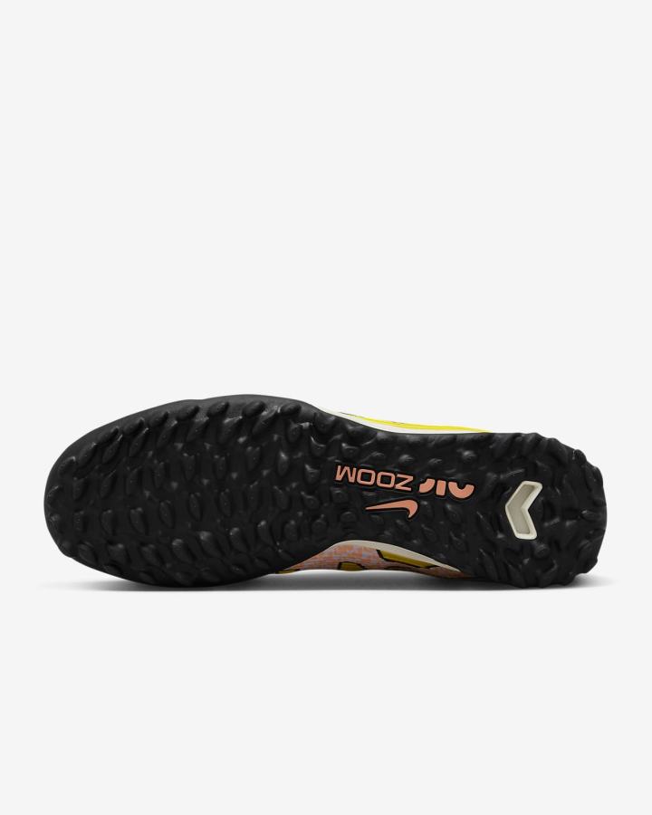 Botas de Futbol Nike Zoom Mercurial Vapor 15 Pro TF Turf Mujer Amarillo | WFJUN-9428