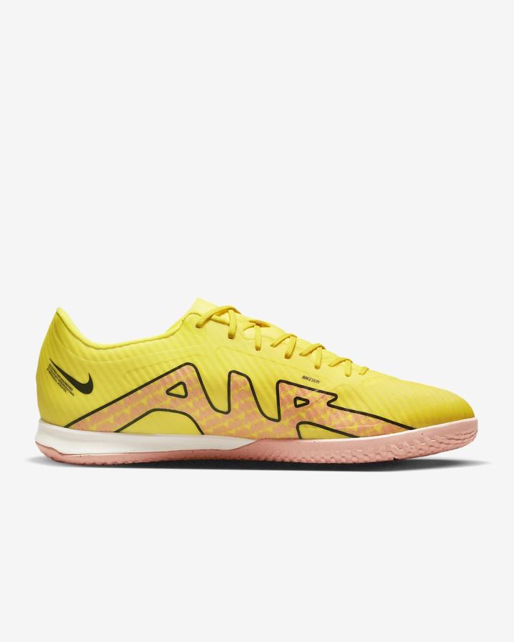 Botas de Futbol Nike Zoom Mercurial Vapor 15 Academy IC Indoor/Court Hombre Amarillo | XPLMQ-2784