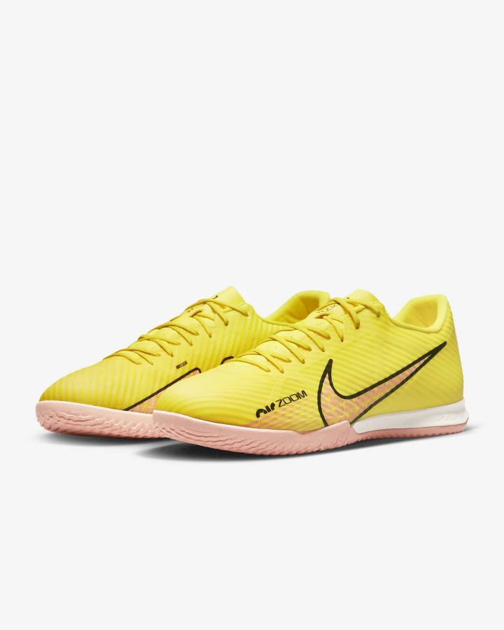 Botas de Futbol Nike Zoom Mercurial Vapor 15 Academy IC Indoor/Court Hombre Amarillo | XPLMQ-2784