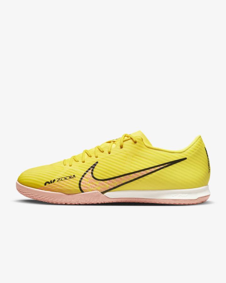 Botas de Futbol Nike Zoom Mercurial Vapor 15 Academy IC Indoor/Court Hombre Amarillo | XPLMQ-2784