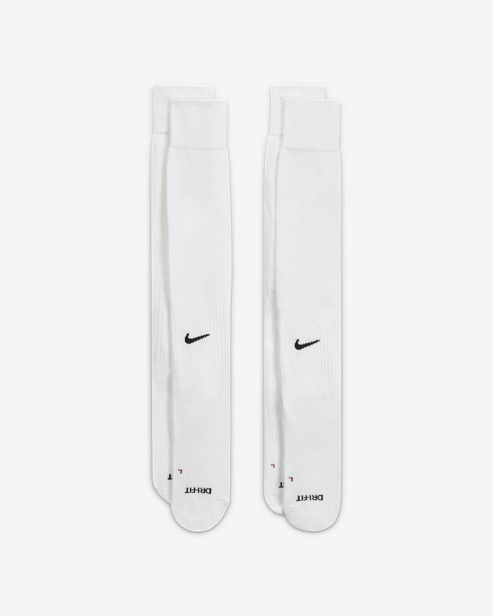 Calcetines Nike Baseball/Softball Over-the-Calf (2 Pairs) Hombre Blancas Negras | SKYOM-6859