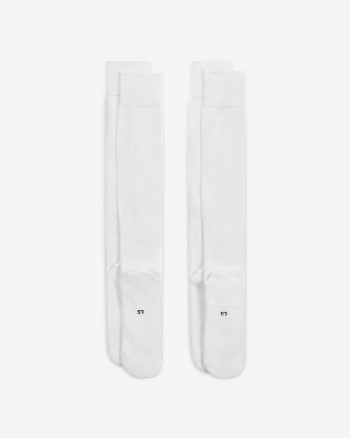 Calcetines Nike Baseball/Softball Over-the-Calf (2 Pairs) Hombre Blancas Negras | SKYOM-6859
