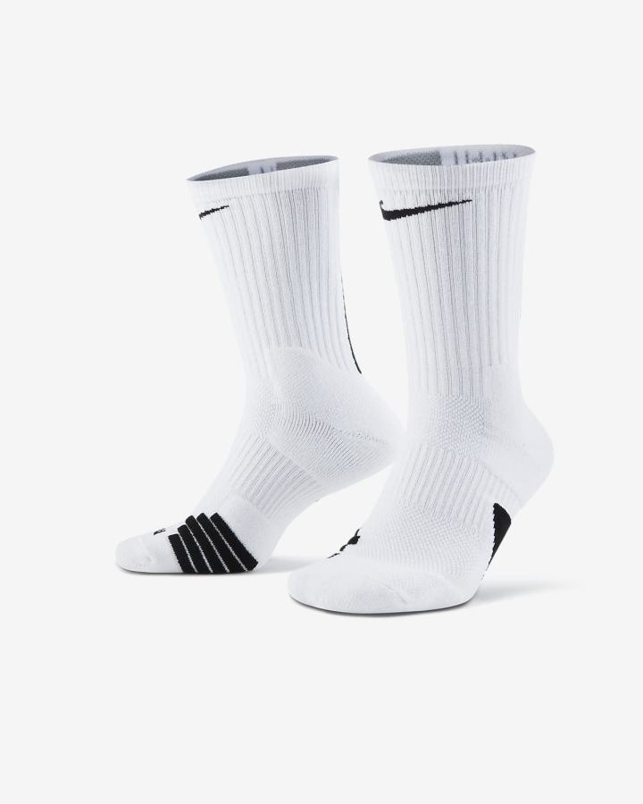 Calcetines Nike Elite Crew Basketball Hombre Azul Marino Blancas | FEQYG-6453