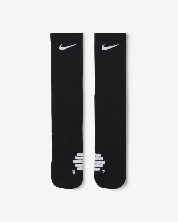 Calcetines Nike Elite Crew Basketball Hombre Negras Blancas | MOBPZ-4526
