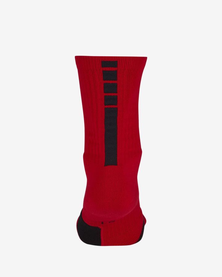 Calcetines Nike Elite Crew Basketball Hombre Rojas Negras | WASGX-8014