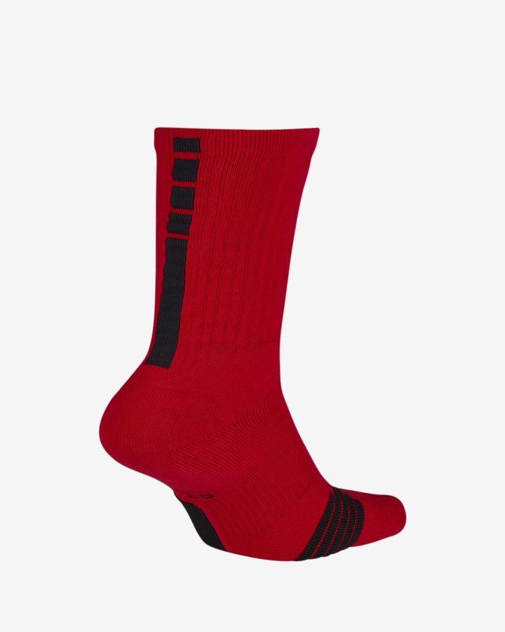 Calcetines Nike Elite Crew Basketball Hombre Rojas Negras | WASGX-8014