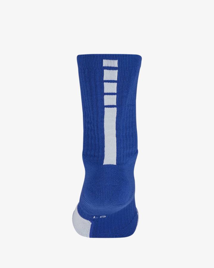 Calcetines Nike Elite Crew Basketball Hombre Azul Real Blancas | ZTLGU-2501