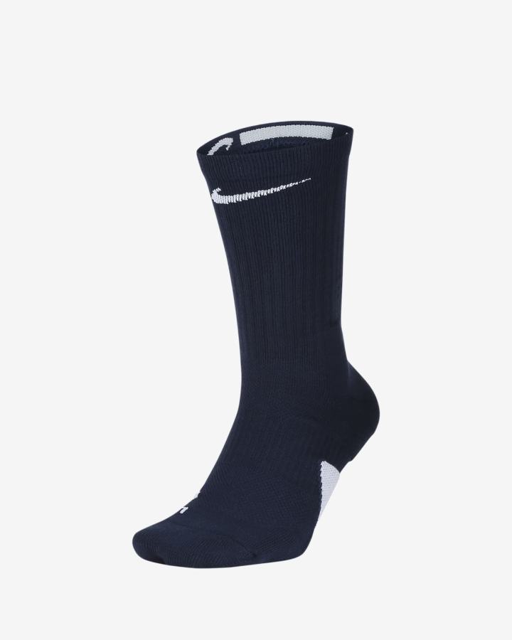 Calcetines Nike Elite Crew Basketball Hombre Azul Real Blancas | ZTLGU-2501