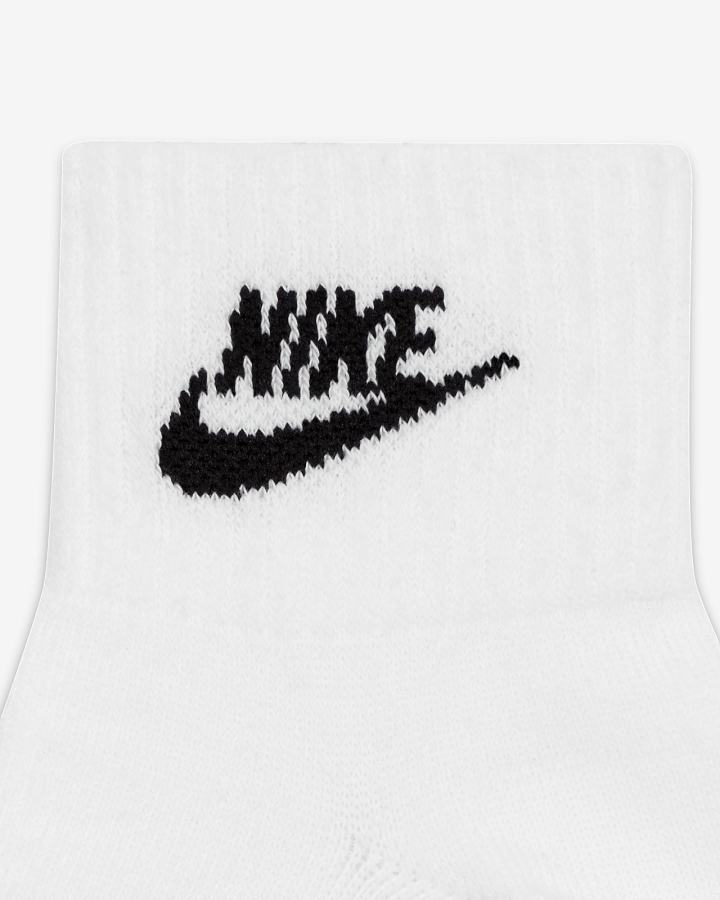 Calcetines Nike Everyday Essential Ankle (3 Pairs) Hombre Blancas Negras | ZGJAW-5042