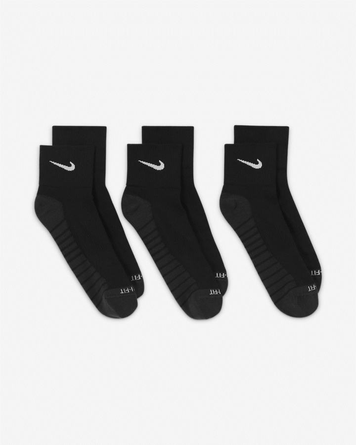 Calcetines Nike Everyday Max Cushioned Training Ankle (3 Pairs) Hombre Negras Gris Oscuro Blancas | NOTRV-4067