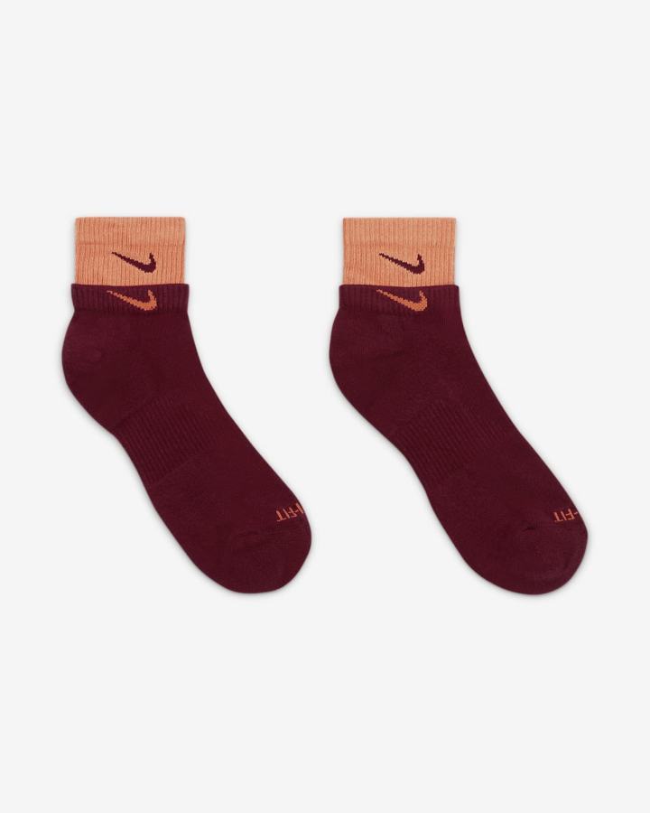 Calcetines Nike Everyday Plus Cushioned Training Ankle Hombre Naranjas | DSJMB-6925