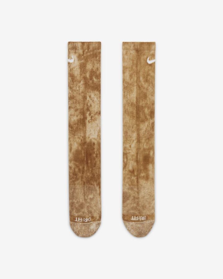 Calcetines Nike Everyday Plus Cushioned Crew Hombre Marrones Beige Blancas | JERBQ-7389