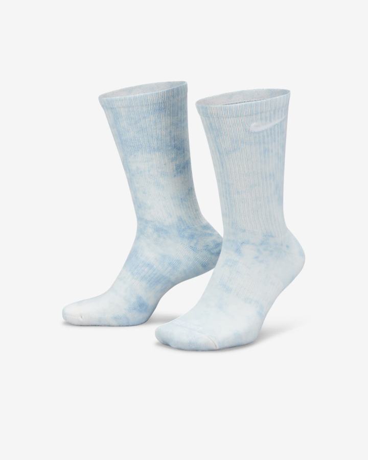 Calcetines Nike Everyday Plus Cushioned Crew Hombre Marrones Beige Blancas | JERBQ-7389