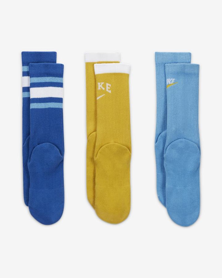 Calcetines Nike Everyday Plus Cushioned Crew Niña Multicolor | NBYVG-8310