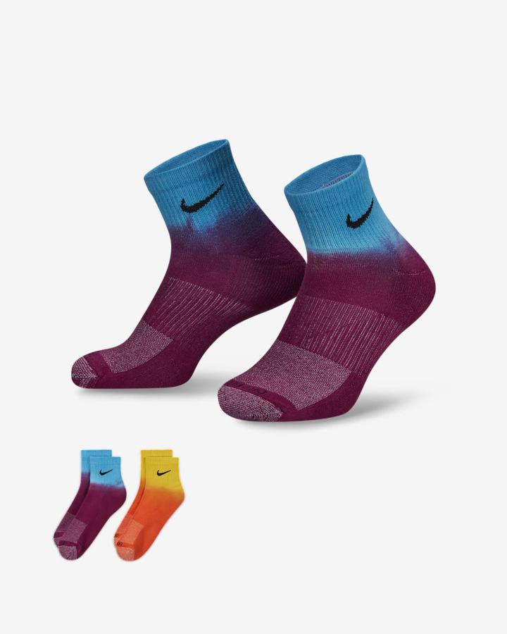 Calcetines Nike Everyday Plus Cushioned Ankle Hombre Multicolor | RJKYE-6548