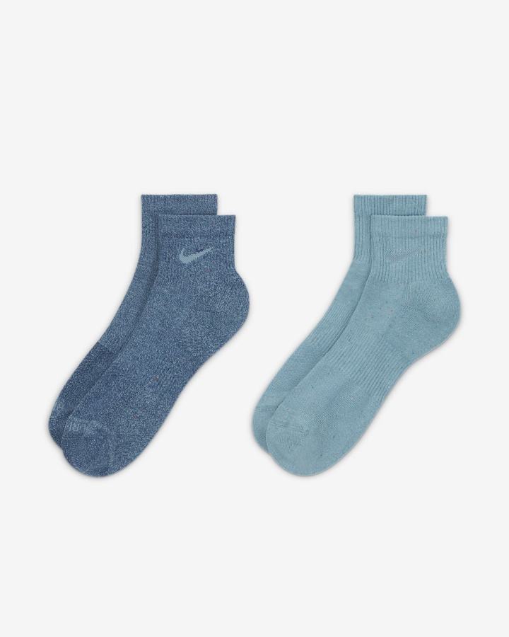 Calcetines Nike Everyday Plus Cushioned Training Ankle (2 Pairs) Hombre Multicolor | TEHDC-5420