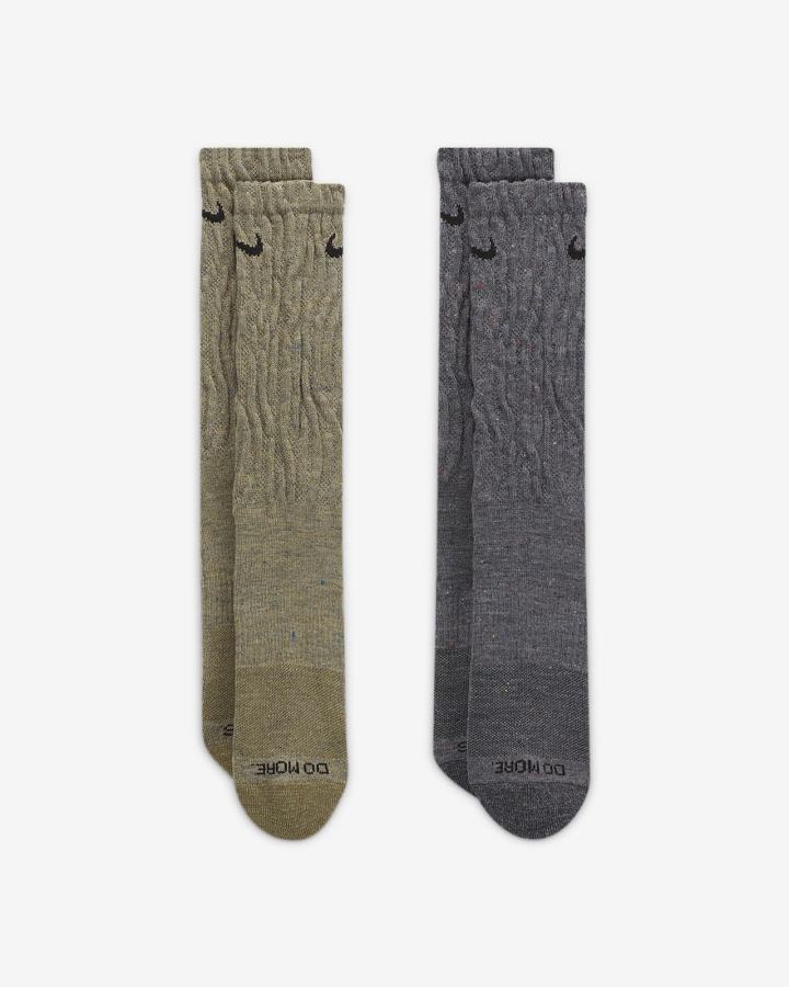 Calcetines Nike Everyday Plus Cushioned Crew (2 Pairs) Hombre Multicolor | TGJCP-9483