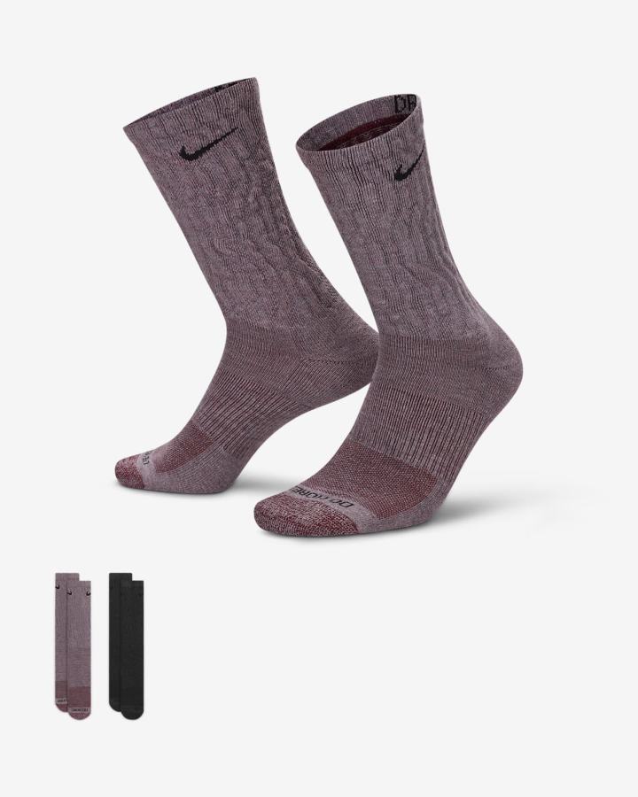 Calcetines Nike Everyday Plus Cushioned Crew (2 Pairs) Hombre Multicolor | TGJCP-9483