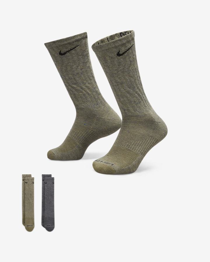 Calcetines Nike Everyday Plus Cushioned Crew (2 Pairs) Hombre Multicolor | TGJCP-9483