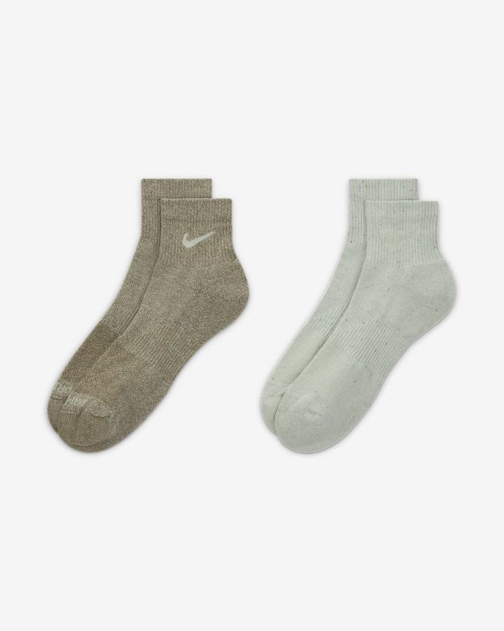 Calcetines Nike Everyday Plus Cushioned Training Ankle (2 Pairs) Hombre Multicolor | TIKSH-9781
