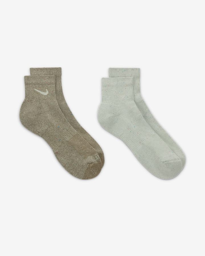 Calcetines Nike Everyday Plus Cushioned Training Ankle (2 Pairs) Hombre Multicolor | TIKSH-9781