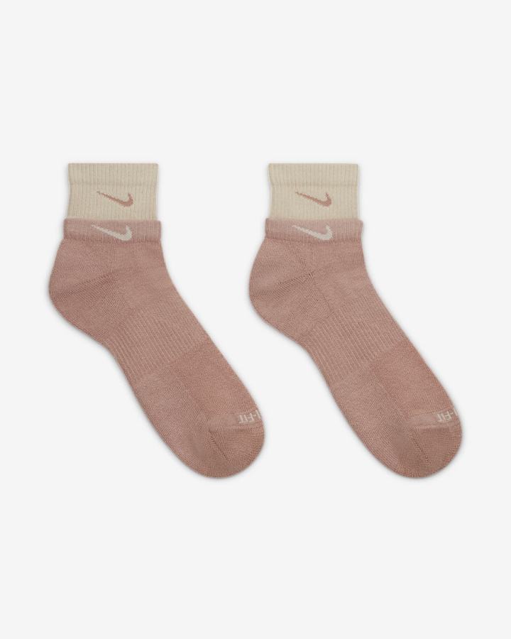 Calcetines Nike Everyday Plus Cushioned Training Ankle Hombre Rosas Blancas | TQHGU-4603