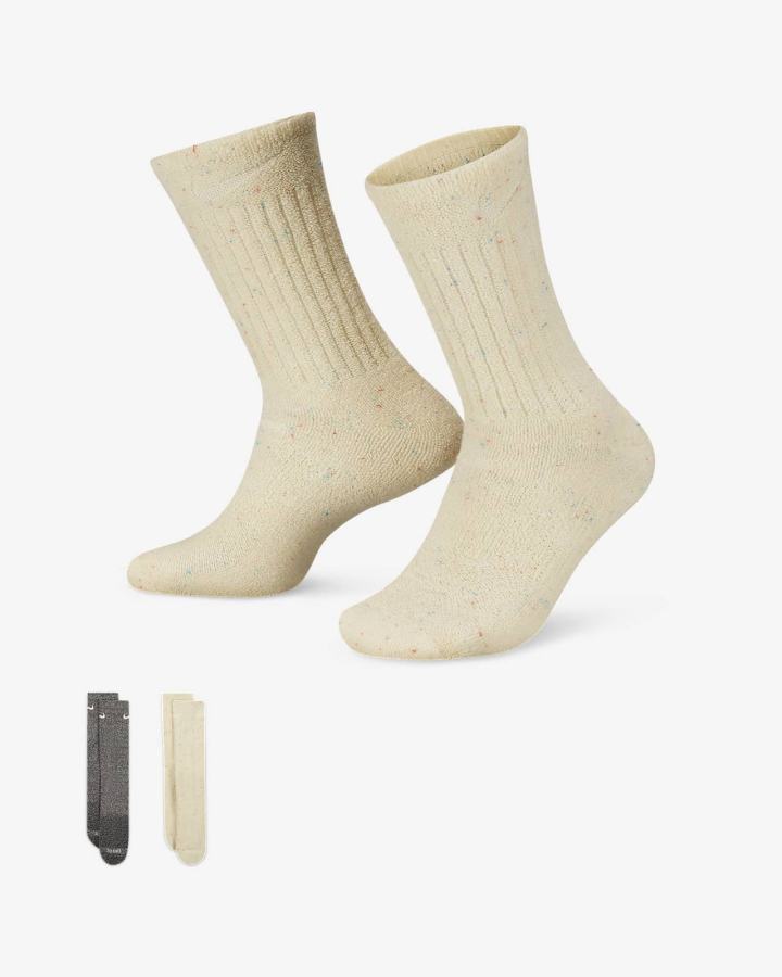 Calcetines Nike Everyday Plus Cushioned Training Crew (2 Pairs) Hombre Multicolor | WJVYA-5021