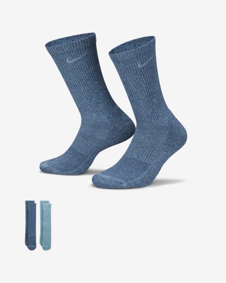 Calcetines Nike Everyday Plus Cushioned Training Crew (2 Pairs) Hombre Multicolor | WJVYA-5021