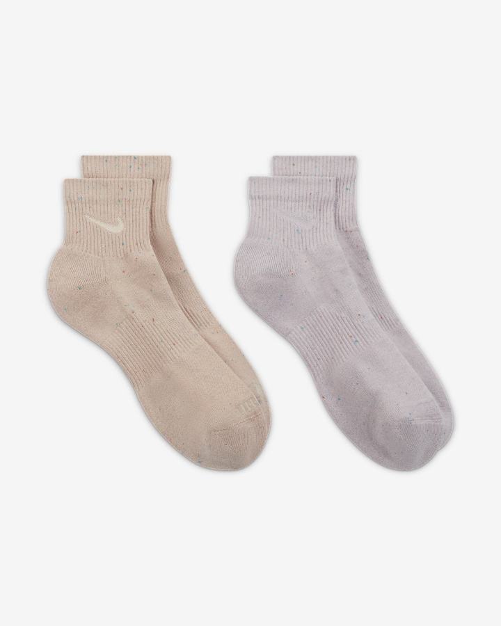 Calcetines Nike Everyday Plus Cushioned Training Ankle (2 Pairs) Hombre Multicolor | XDMVP-2481